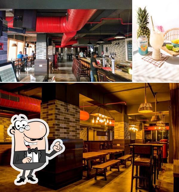 Take a seat at one of the tables at Spindrift