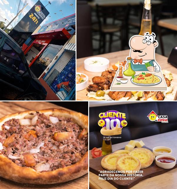 Platos en Casa da Esfiha Picerno