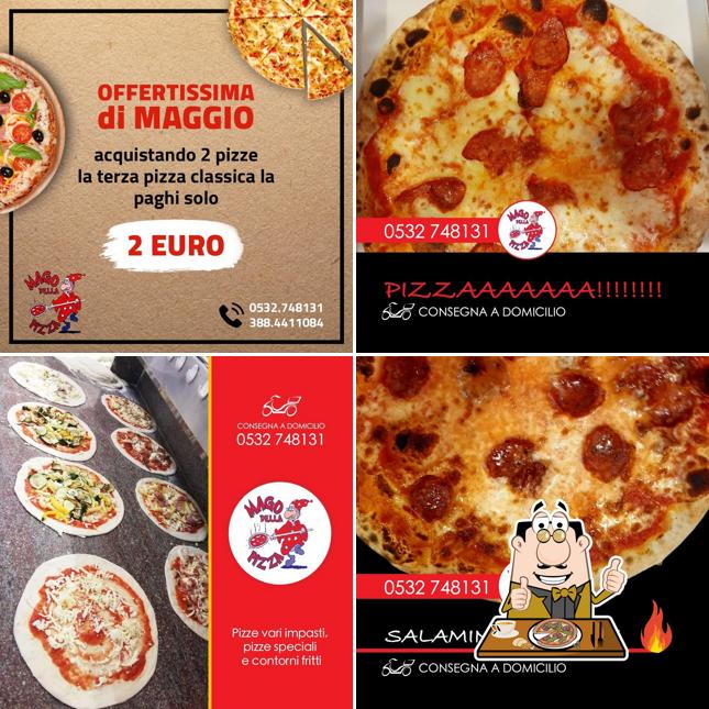 Scegli tra le molte varianti di pizza