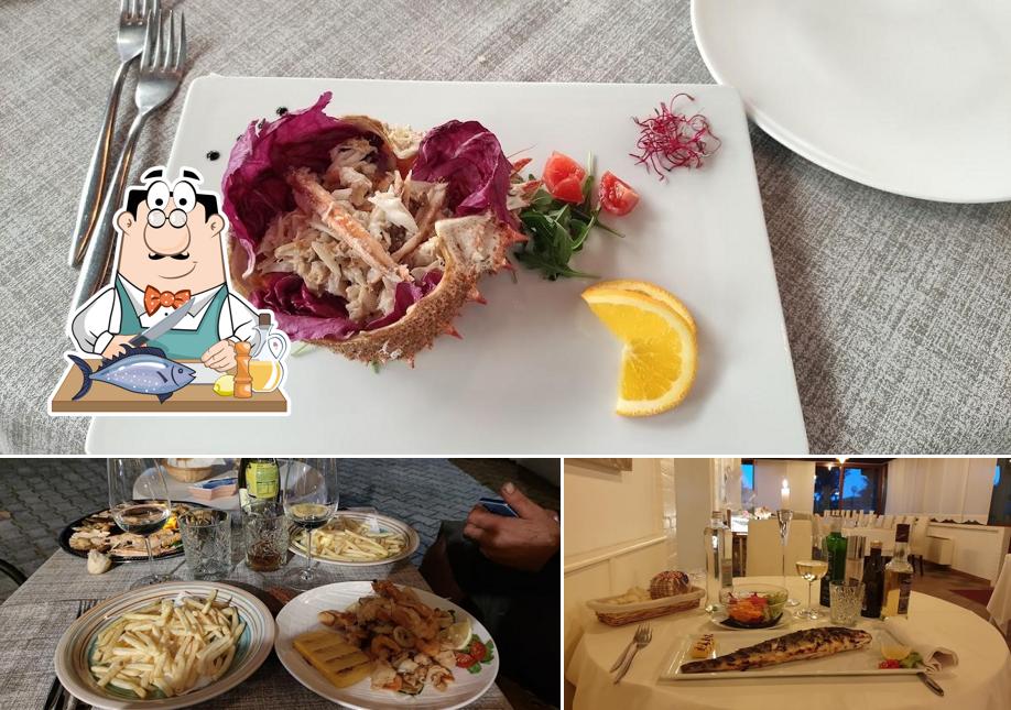 Salmone grigliato al Il Pescatore da Miki