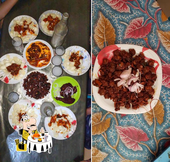 Food at Punchiri Toddy Shop