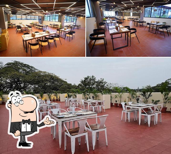 Check out how Sattvik - Rooftop Cafe looks inside