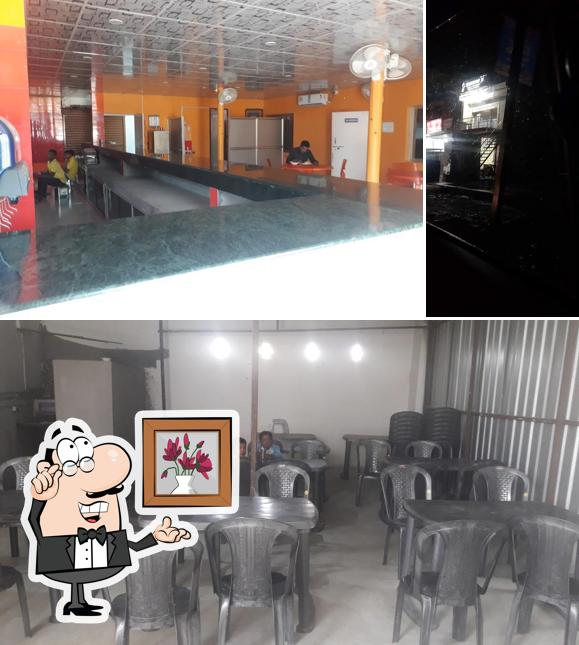 The photo of interior and exterior at hotel pratima pure veg