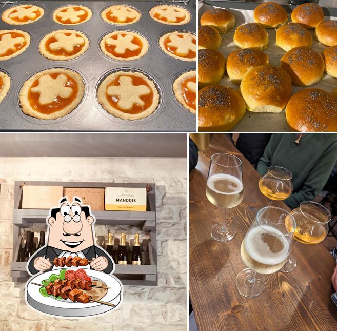 Vineria In Bolla si caratterizza per la cibo e interni