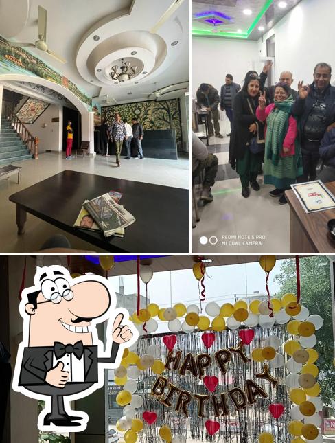 Look at the picture of Aryas restaurant & Guest House