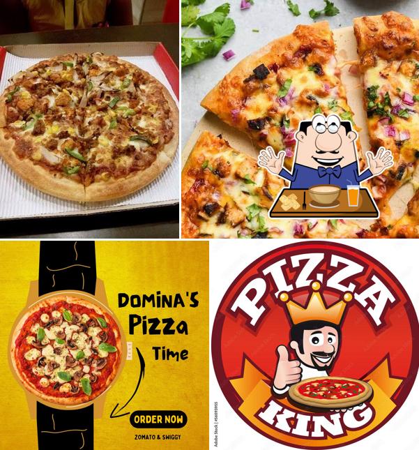 Food at PIZZA KING