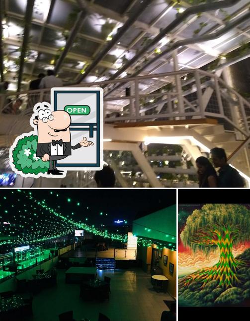 The exterior of Arya Bar