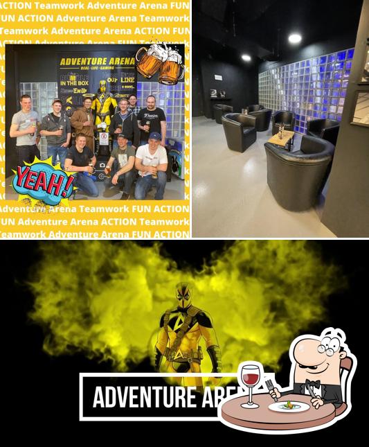 Mousse al cioccolato al Adventure Arena Zürich