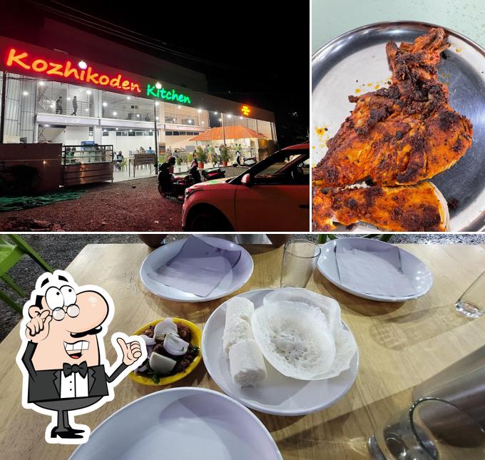 The interior of Kozhikoden Kitchen