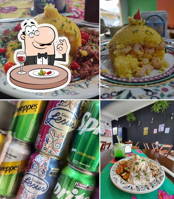 Comida em Maria's Cuscuz