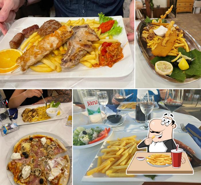 Patatine fritte al Restoran "Promenade"