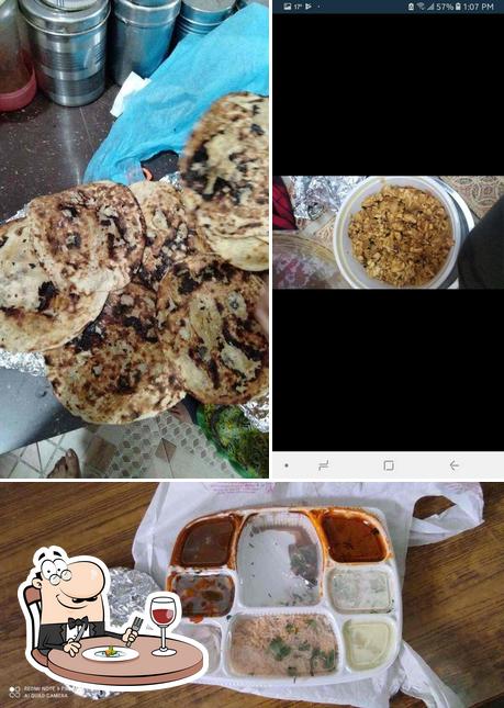 Meals at Rishi Vegetarian Dhaba N.K