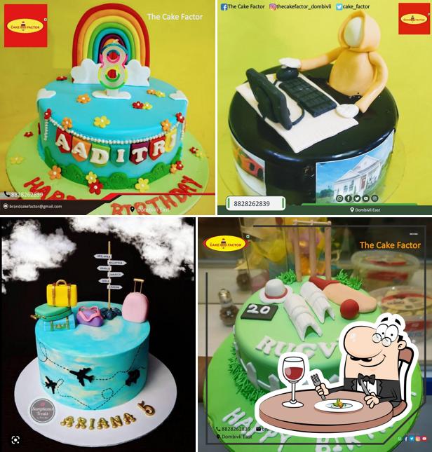 Food at The cake factor