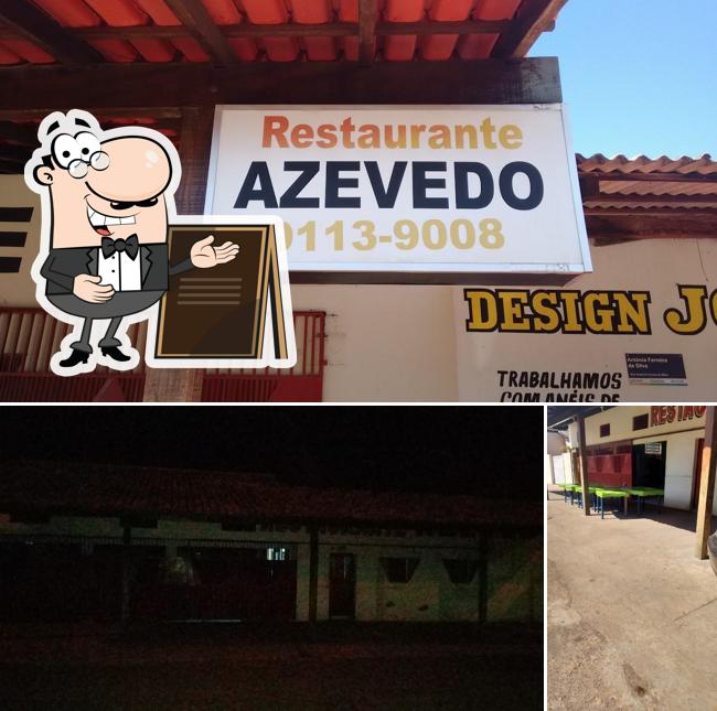 O exterior do Restaurante Azevedo