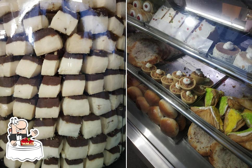 Sri Balaji Sweets & Bakery serves a selection of sweet dishes
