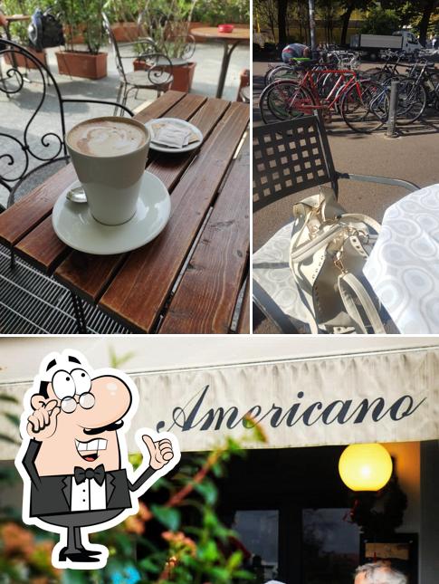 Gli interni di Bar Americano