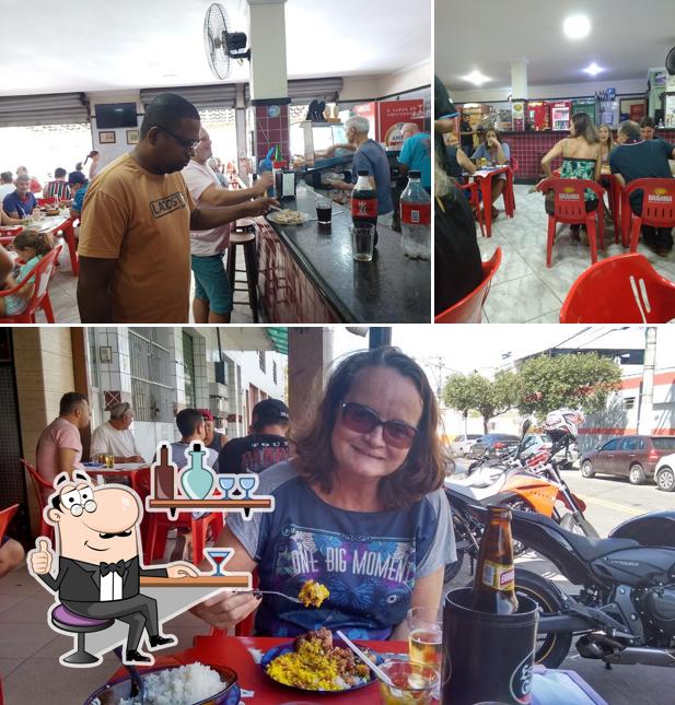 O interior do BAR Do ZÉ