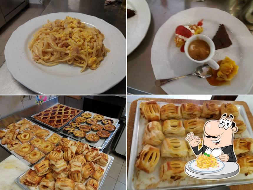 Spaghetti alla carbonara al Bar Dell'Angolo