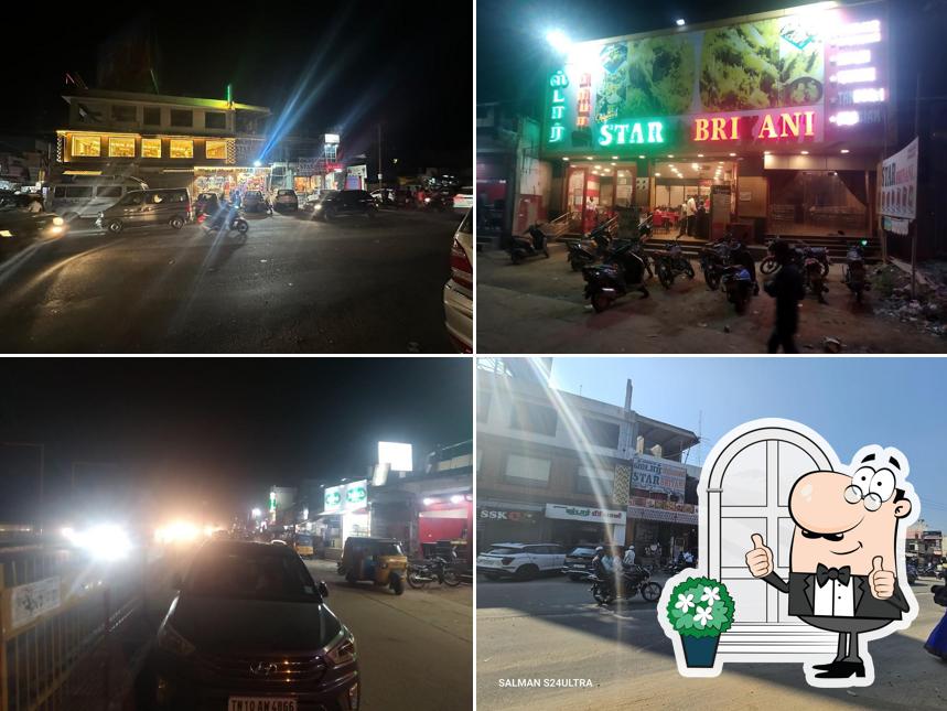 Enjoy the view at the outside area of AMBUR STAR BRIYANI CHANGED TO STAR DELUXE BIRYANI OLD SHOP