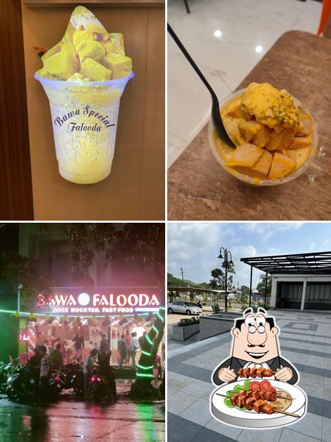 Bawa falooda juice mocktail fast food