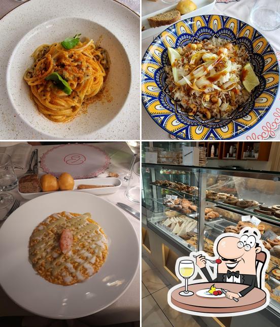 Platti al Caffetteria Baracchina Bianca