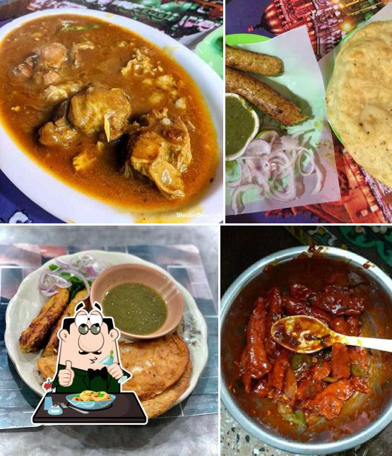 Meals at Bismillah Bombay Seekh Paratha (BSP)