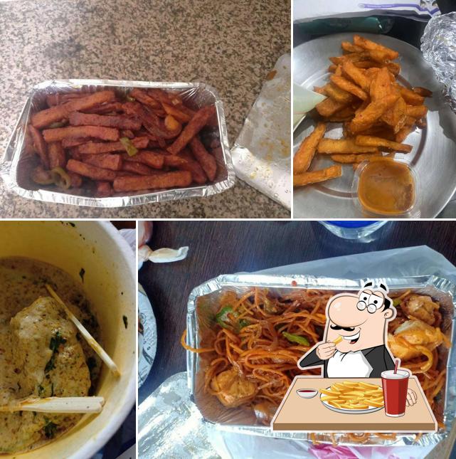 French fries at China town