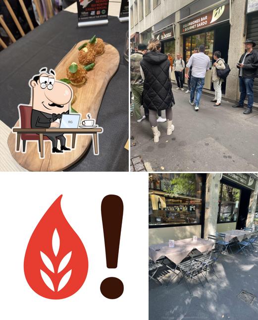 Gli interni di Ristorante Sardo a Milano - Tà Bonu! Culurgiones Bar e Gourmet Sardo