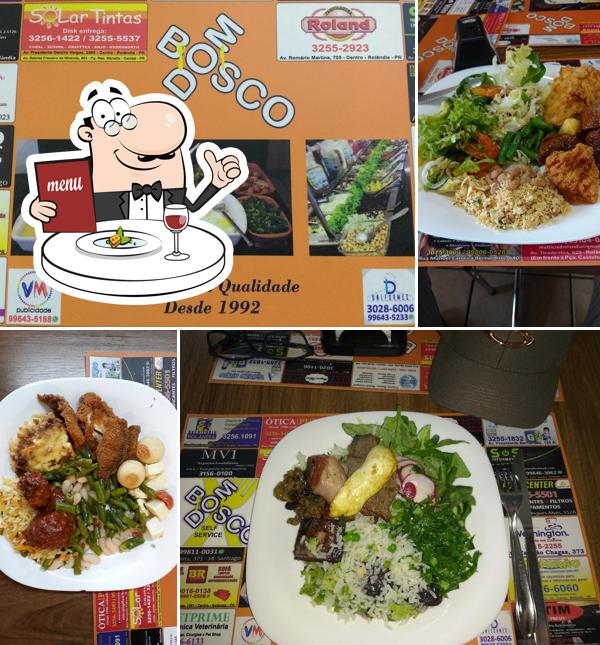 Comida em Restaurante Dom Bosco