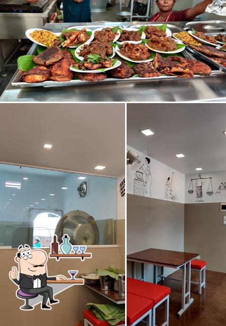 Sree Narayana Hotel is distinguished by interior and food