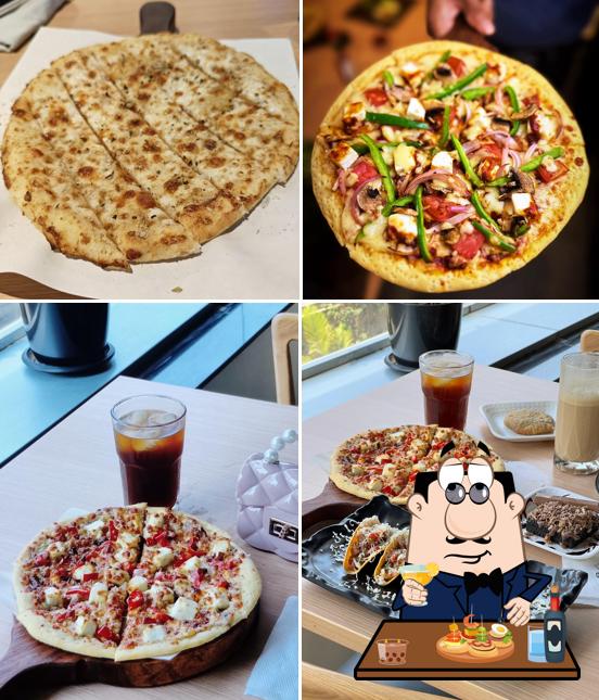 Bruschetta at THE GARLIC KNOT PIZZA & CAFE VESU SURAT