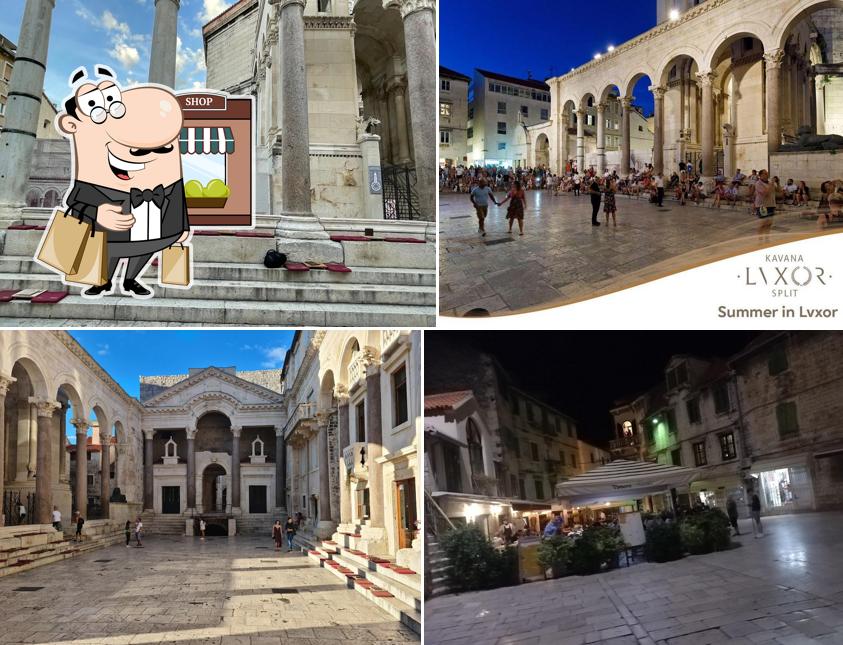 Gli esterni di Café & Restaurant Lvxor Split