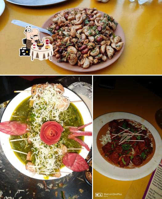 Food at Hotel Madhuban