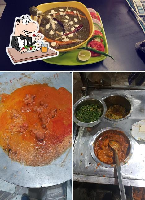 Food at Mughal Restaurant