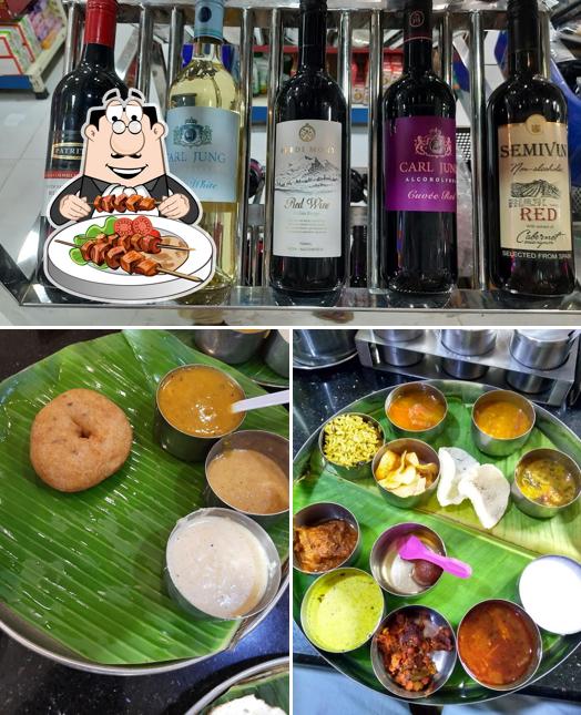 R.K Hotel is distinguished by food and wine