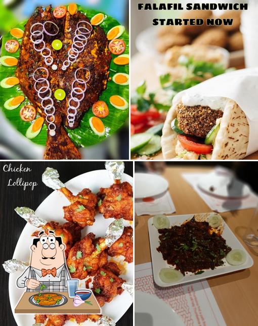 Chicken wings at ARABIAN GRILL