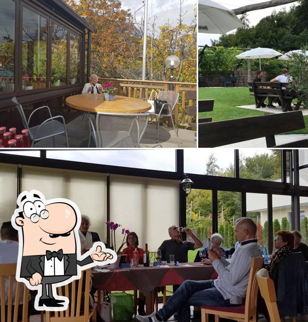 Gli interni di Waldschenke Kaltern