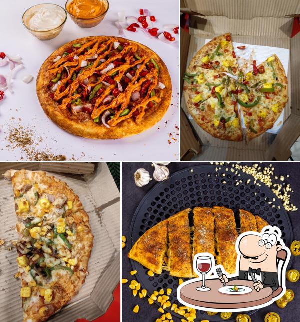 Food at Rominus Pizza And Burger