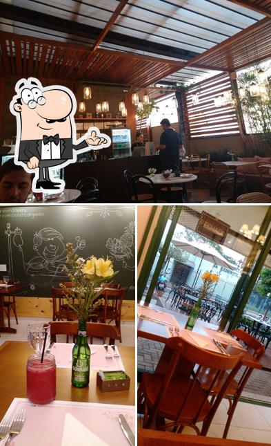 Veja imagens do interior do Viverdi Bistrô