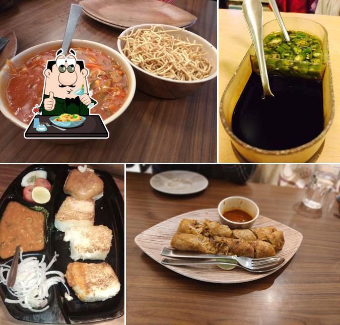 Food at Treat at Naveen Market