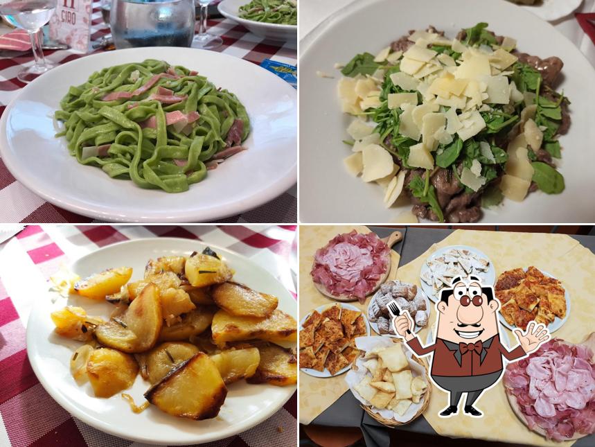 Platti al Trattoria Siro