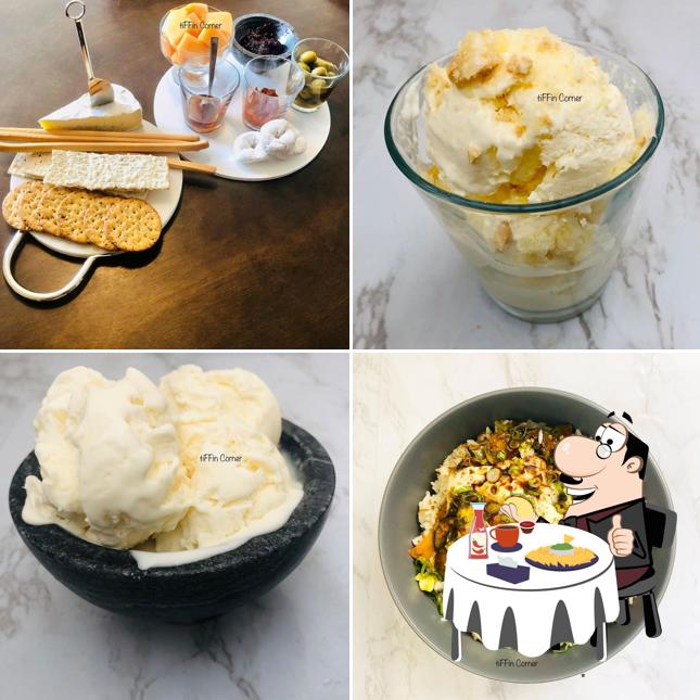 Cheese plate at AS Tiffins Corner