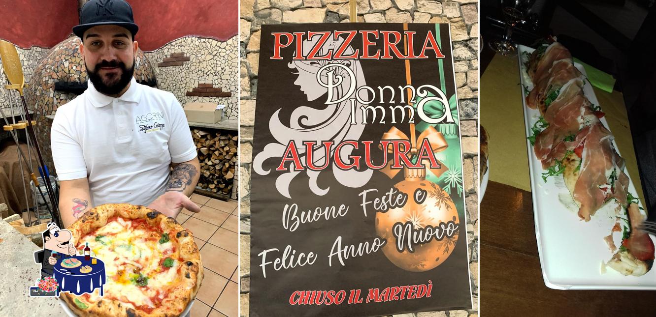 Sashimi al Pizzeria Donna Imma