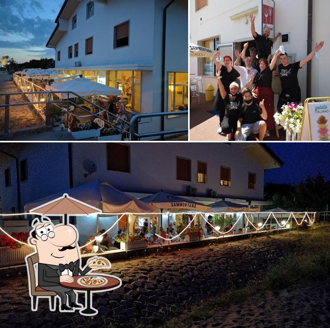 Tra le varie cose da Ristorante Cirene si possono trovare la esterno e interni