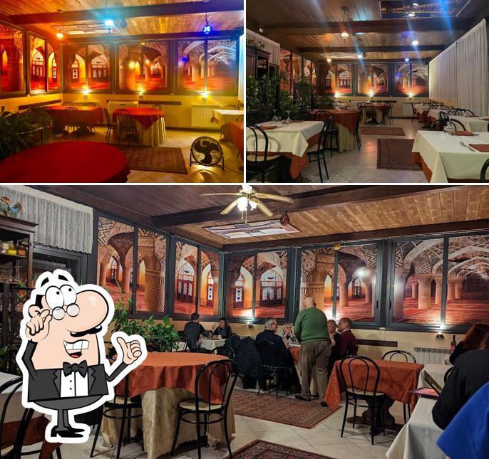 Gli interni di Ristorante Persiano SADEH Il Sole - cucina persiana, piatti vegetariani e kebab a Casalecchio