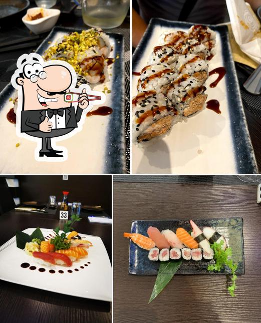 Ordina le diverse opzioni di sushi