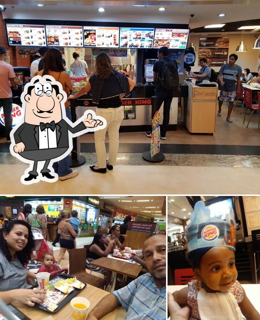 Veja imagens do interior do Burger King