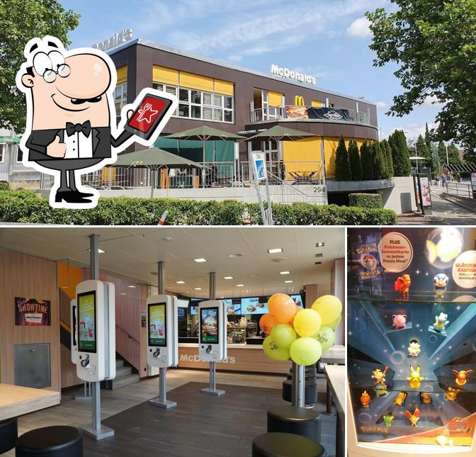 Puoi goderti l'aria fresca dal dehors di McDonald’s