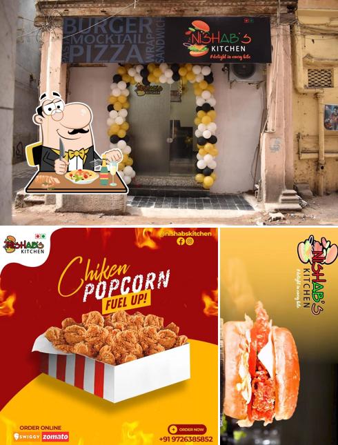 Take a look at the image showing food and exterior at Nishab's Kitchen