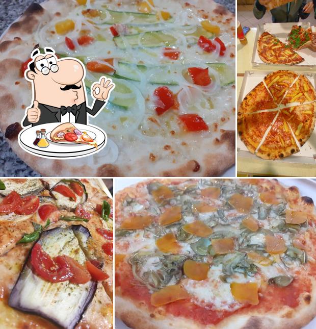 A La Tana del Lupo, puoi ordinare una bella pizza